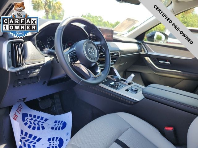2025 Mazda CX-90 3.3 Turbo Preferred Blue at Stokes Mazda