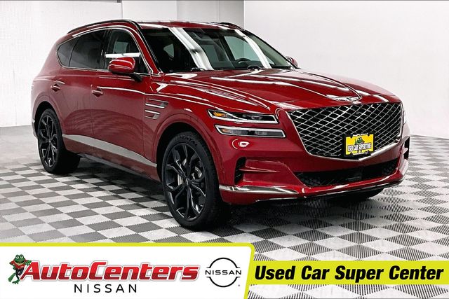 Mauna Red 2024 Genesis GV80 3.5T Prestige Signature AWD SUV / Crossover All-Wheel Drive 8-Speed Automatic