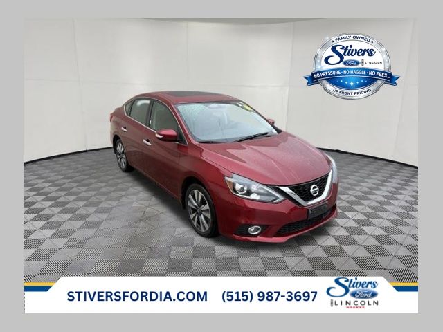 Red (Scarlet Ember Tintcoat) 2019 Nissan Sentra Sedan Front-Wheel Drive Continuously Variable Transmission