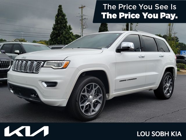 White (Ivory 3-Coat) 2020 Jeep Grand Cherokee SUV / Crossover Four-Wheel Drive 8-Speed Automatic