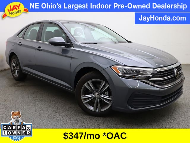 Platinum Gray Metallic 2023 Volkswagen Jetta Sedan Front-Wheel Drive 8-Speed Automatic