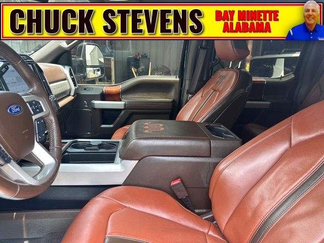 Brown 2022 Ford F-250 Super Duty Pickup Truck Four-Wheel Drive Automatic