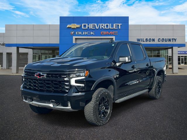 Black 2023 Chevrolet Silverado 1500 Pickup Truck Four-Wheel Drive Automatic