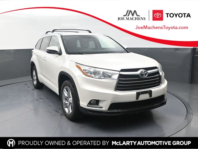 White (Blizzard Pearl) 2015 Toyota Highlander SUV / Crossover All-Wheel Drive 6-Speed Automatic Overdrive