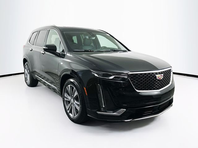 Stellar Black Metallic 2025 Cadillac XT6 Premium Luxury AWD SUV / Crossover Four-Wheel Drive 9-Speed Automatic