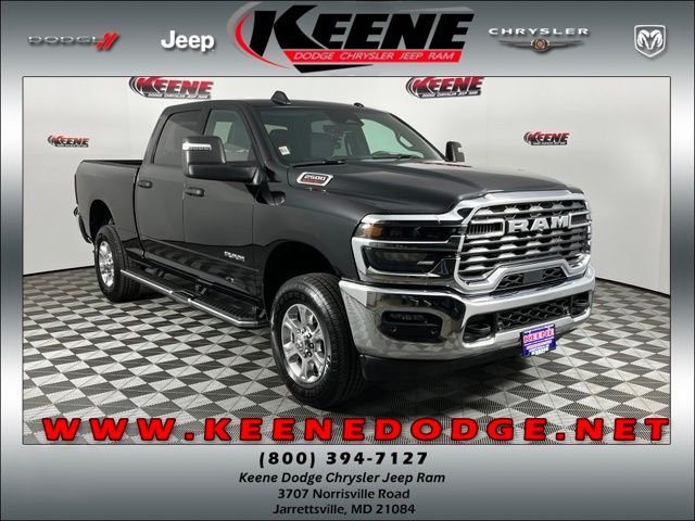 Diamond Black Crystal Pearlcoat 2026 RAM 2500 Pickup Truck Four-Wheel Drive 8-Speed Automatic