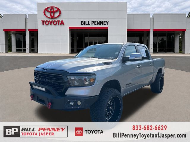 Billet Silver Metallic 2020 RAM 1500 Pickup Truck Four-Wheel Drive 8-Speed Automatic