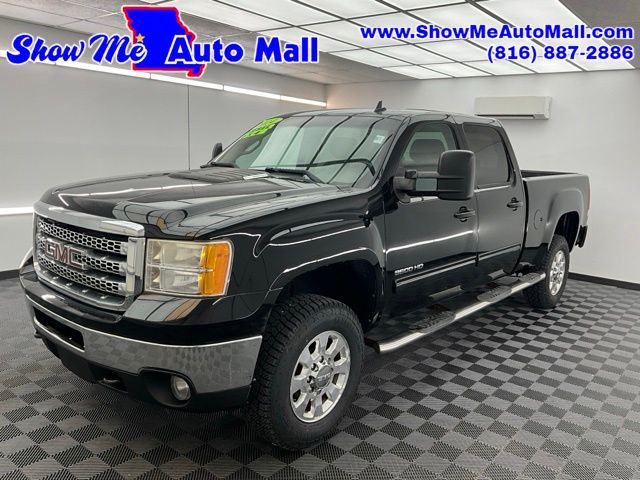 Black 2014 GMC Sierra 3500HD Pickup Truck Four-Wheel Drive 6-Speed Automatic