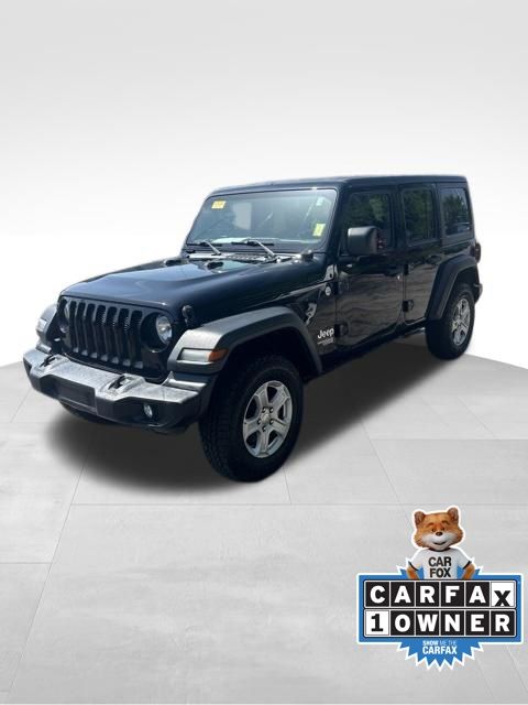 Black Clearcoat 2020 Jeep Wrangler SUV / Crossover Four-Wheel Drive 8-Speed Automatic