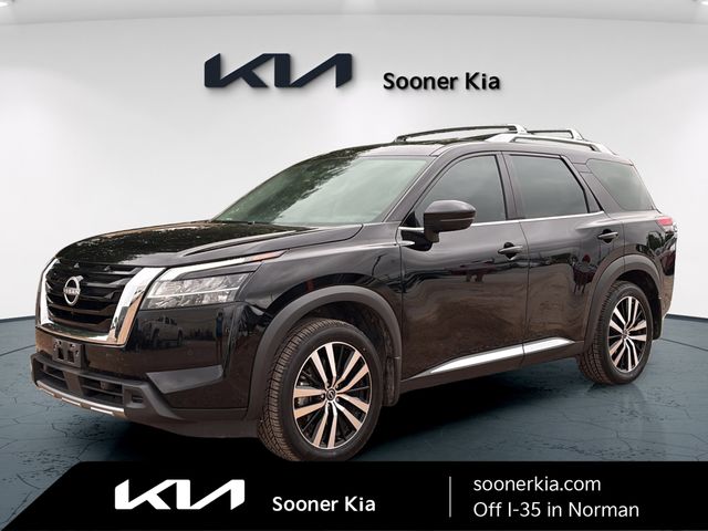 Super Black 2024 Nissan Pathfinder Platinum FWD SUV / Crossover Front-Wheel Drive 9-Speed Automatic