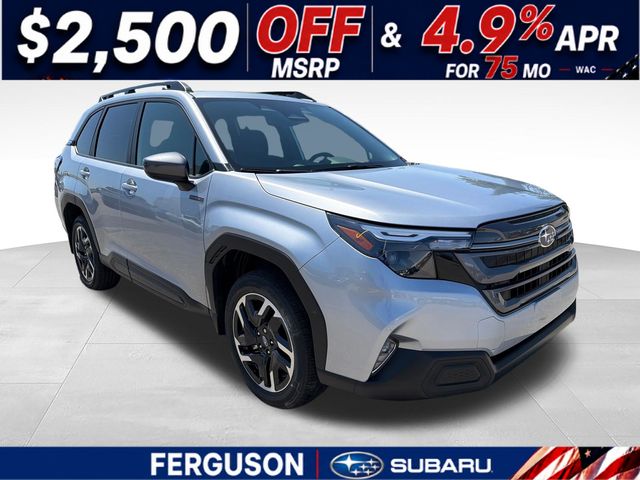 Ice Silver Metallic 2026 Subaru Forester Hybrid SUV / Crossover All-Wheel Drive Continuously Variable Transmission