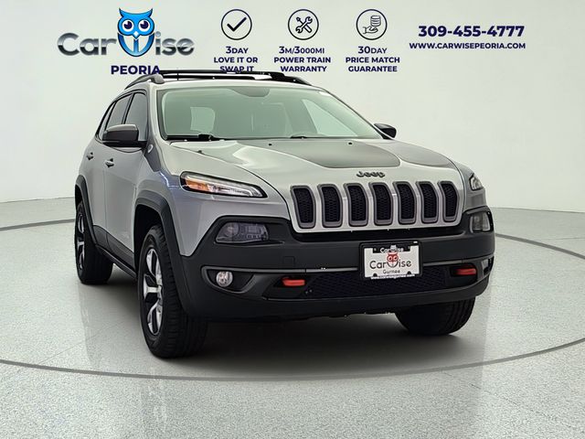 Billet Silver Metallic Clearcoat 2016 Jeep Cherokee SUV / Crossover Four-Wheel Drive 9-Speed Automatic