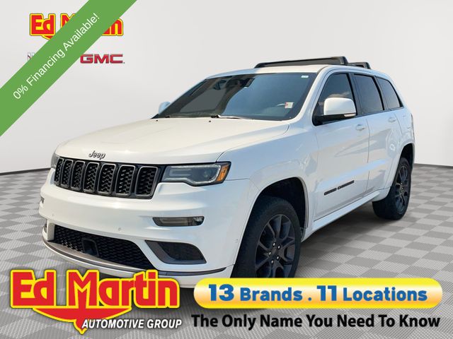 Bright White Clearcoat 2020 Jeep Grand Cherokee High Altitude 4WD SUV / Crossover Four-Wheel Drive 8-Speed Automatic