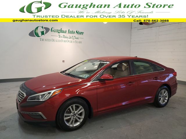 Venetian Red Metallic 2015 Hyundai Sonata Sedan Front-Wheel Drive 6-Speed Automatic