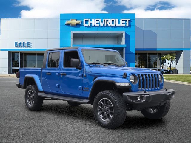 Hydro Blue Pearlcoat 2021 Jeep Gladiator Pickup Truck 8-Speed Automatic
