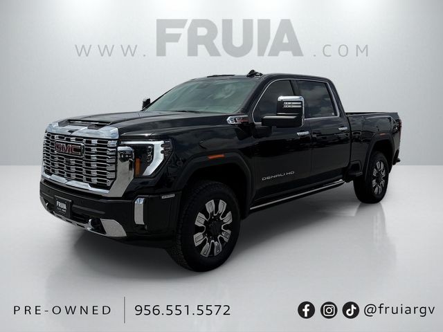 Onyx Black 2024 GMC Sierra 2500HD Pickup Truck Four-Wheel Drive Automatic