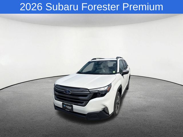 Crystal White Pearl 2026 Subaru Forester SUV / Crossover All-Wheel Drive Continuously Variable Transmission