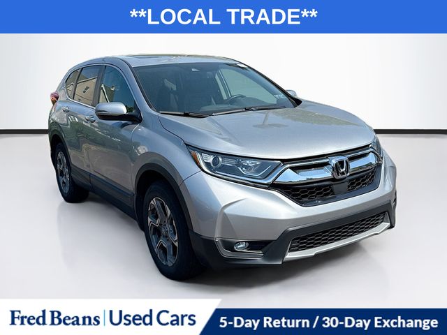 Lunar Silver Metallic 2017 Honda CR-V EX-L AWD SUV / Crossover All-Wheel Drive Continuously Variable Transmission