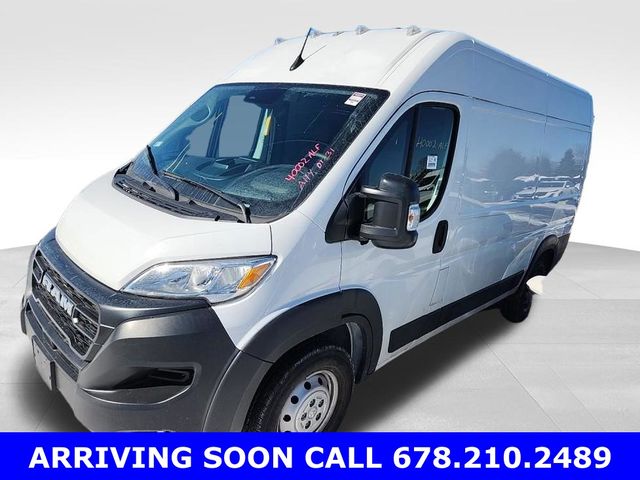 Bright White Clearcoat 2023 RAM ProMaster 1500 136 High Roof Cargo Van FWD Van Front-Wheel Drive 9-Speed Automatic