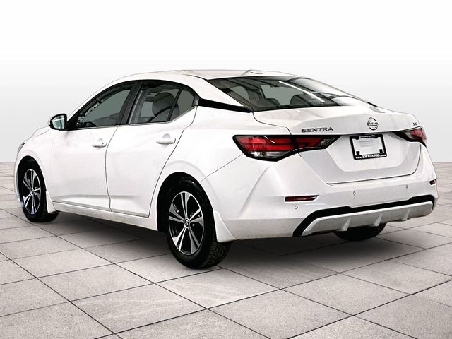 2020 Nissan Sentra SV White at Luther Ford