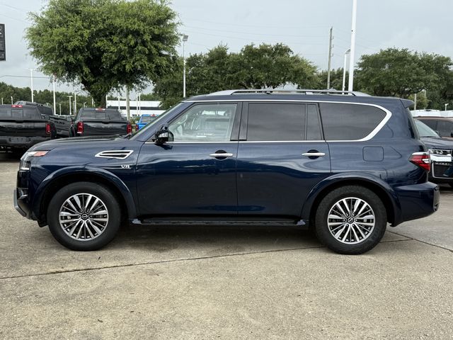 2022 Nissan Armada SL Blue at Bravo Nissan