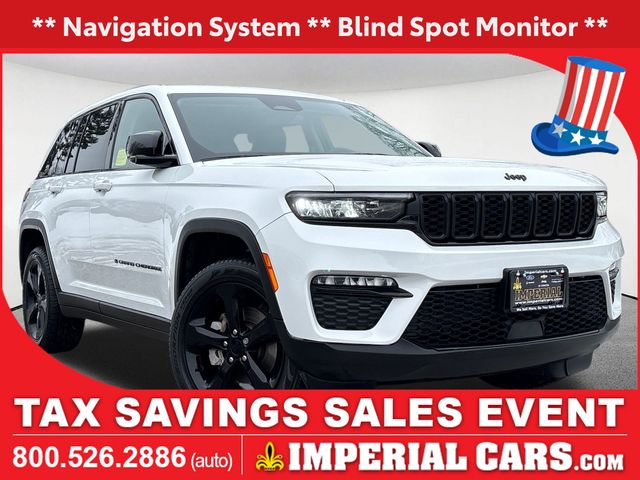 Bright White Clearcoat 2023 Jeep Grand Cherokee SUV / Crossover Four-Wheel Drive 8-Speed Automatic