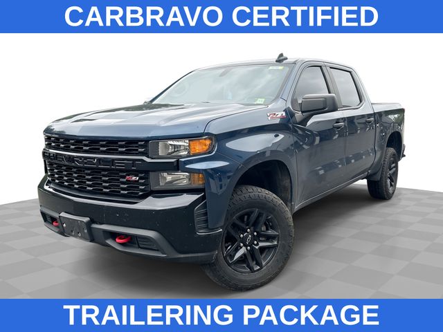 Northsky Blue Metallic 2020 Chevrolet Silverado 1500 Pickup Truck Four-Wheel Drive 6-Speed Automatic Overdrive