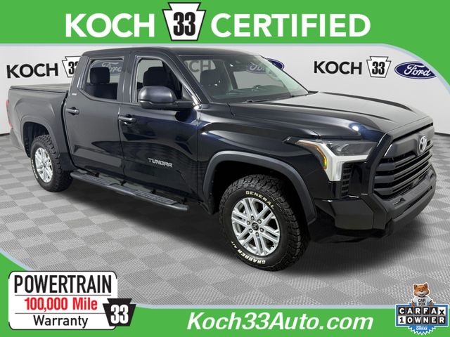 Midnight Black Metallic 2024 Toyota Tundra Pickup Truck Four-Wheel Drive Automatic