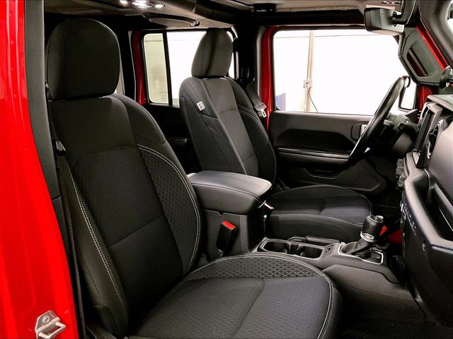 2021 Jeep Wrangler Unlimited Sport S Red at Subaru and VW of Moon Township
