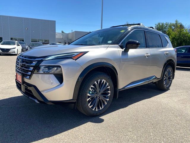 Champagne Silver/Black 2026 Nissan Rogue SUV / Crossover All-Wheel Drive Continuously Variable Transmission
