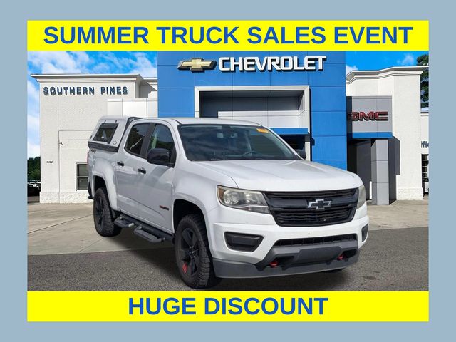Summit White 2019 Chevrolet Colorado Pickup Truck Four-Wheel Drive 8-Speed Automatic