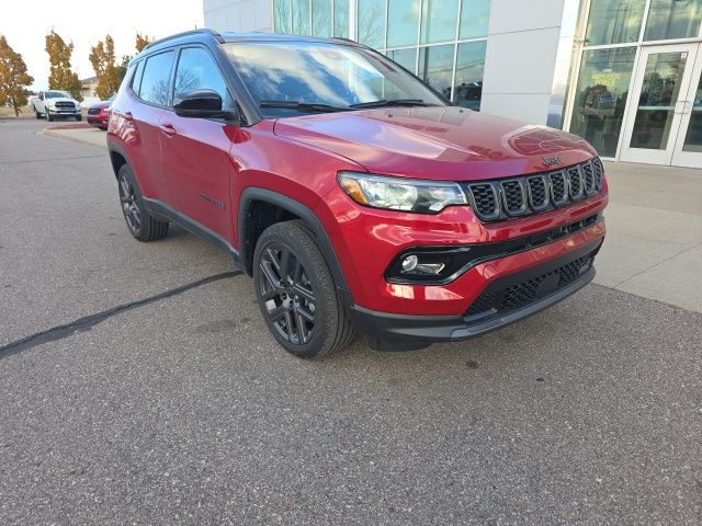 2026 Jeep Compass Limited - Red Hot Pearlcoat exterior view 3