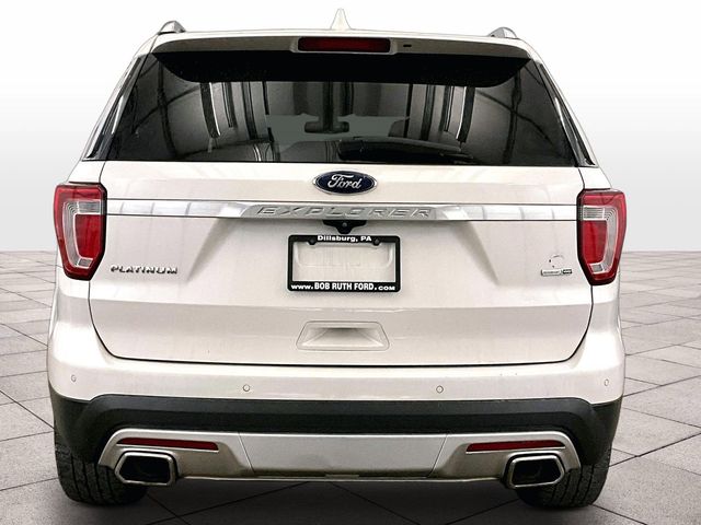 2017 Ford Explorer Platinum White at Bob Ruth Ford