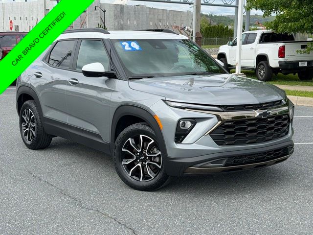 Sterling Gray Metallic 2024 Chevrolet Trailblazer SUV / Crossover Front-Wheel Drive Continuously Variable Transmission