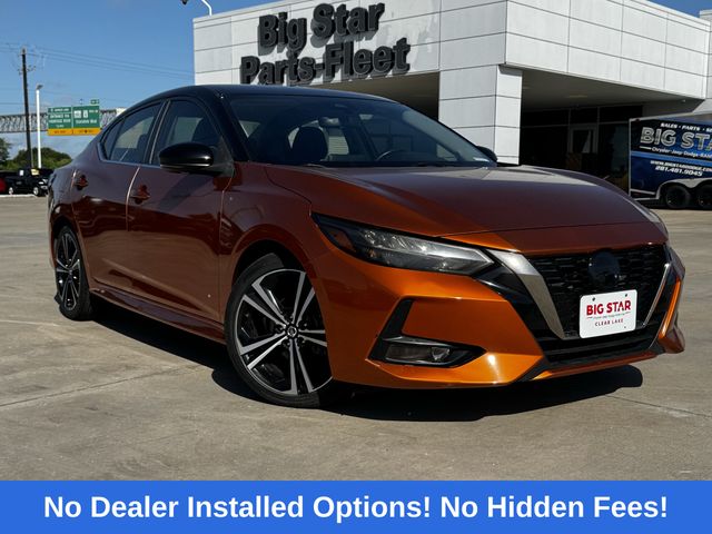 2022 Nissan Sentra SR Orange at North Houston Mitsubishi