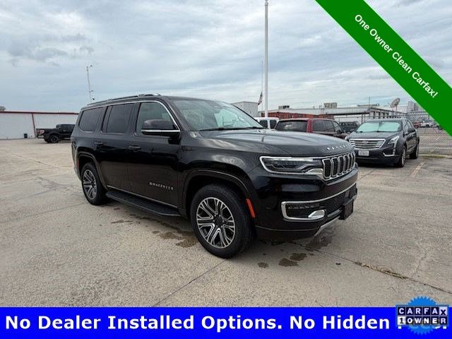 2024 Jeep Wagoneer Series II Black at Wharton Chevrolet GMC