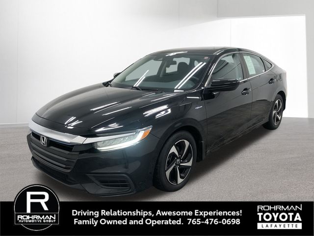 Crystal Black Pearl 2022 Honda Insight EX FWD Sedan Front-Wheel Drive Continuously Variable Transmission