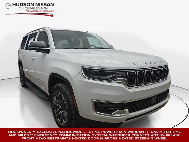 Bright White Clearcoat 2024 Jeep Wagoneer SUV / Crossover 4X2 8-Speed Automatic