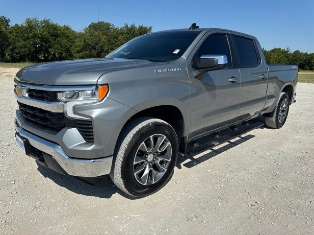 Sterling Gray Metallic 2025 Chevrolet Silverado 1500 Pickup Truck Four-Wheel Drive 8-Speed Automatic