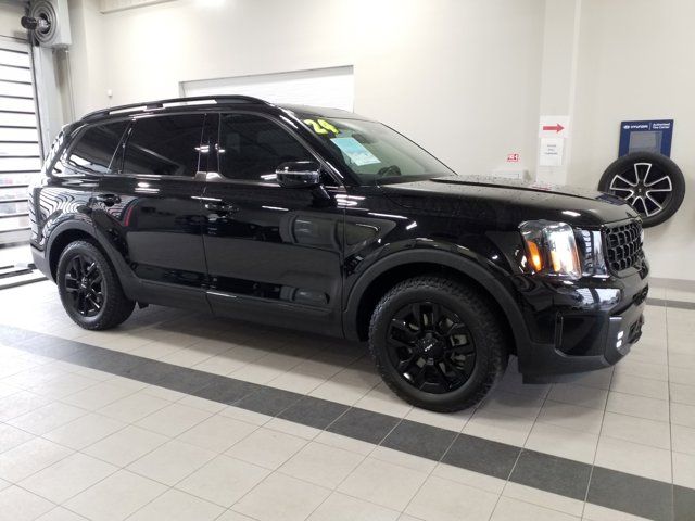 Ebony Black 2024 Kia Telluride SX-Prestige X-Pro AWD SUV / Crossover All-Wheel Drive 8-Speed Automatic
