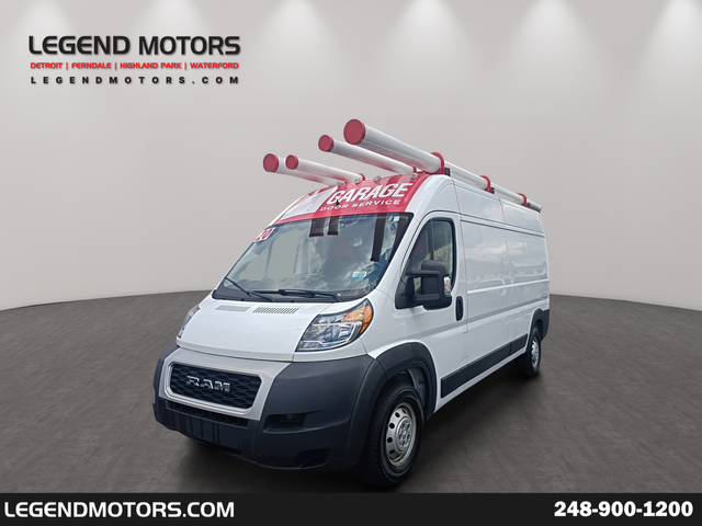 Bright White Clearcoat 2020 RAM ProMaster Van Front-Wheel Drive 6-Speed Automatic