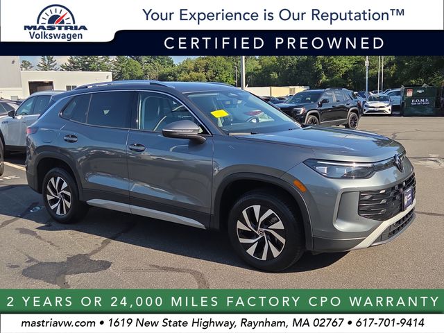 Platinum Gray Metallic 2025 Volkswagen Tiguan SUV / Crossover All-Wheel Drive 8-Speed Automatic