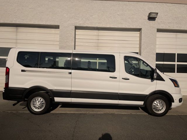Oxford White 2025 Ford Transit Passenger Van All-Wheel Drive 
