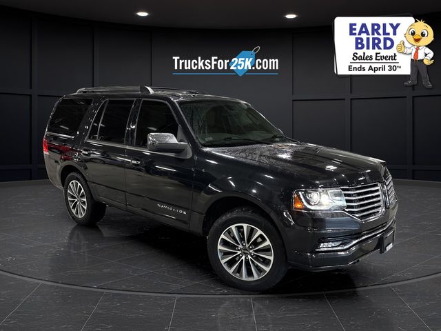 Tuxedo Black Metallic 2015 Lincoln Navigator 4WD SUV / Crossover Four-Wheel Drive 6-Speed Automatic