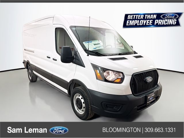 Oxford White 2026 Ford Transit Cargo 250 Medium Roof LB RWD Van Rear-Wheel Drive