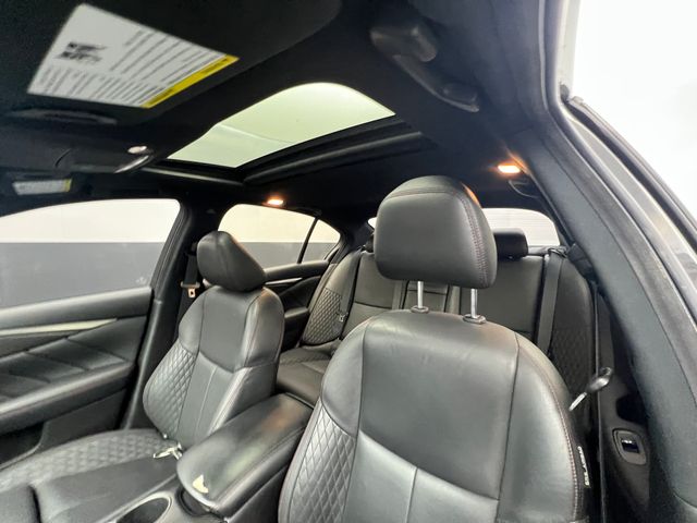 2022 Midnight Black Infiniti Q50 Red Sport 400 RWD Sedan