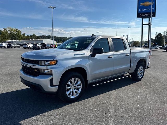 Silver Ice Metallic 2020 Chevrolet Silverado 1500 Pickup Truck Four-Wheel Drive 8-Speed Automatic