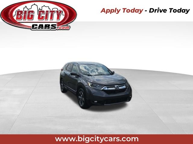 Gray 2019 Honda CR-V SUV / Crossover Front-Wheel Drive Continuously Variable Transmission