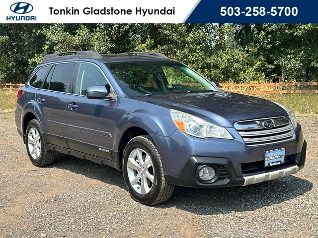 Twilight Blue Metallic 2014 Subaru Outback Wagon All-Wheel Drive 5-Speed Automatic