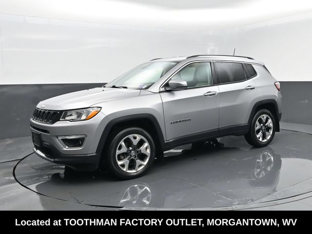 Billet Silver Metallic Clearcoat 2019 Jeep Compass SUV / Crossover Four-Wheel Drive 9-Speed Automatic